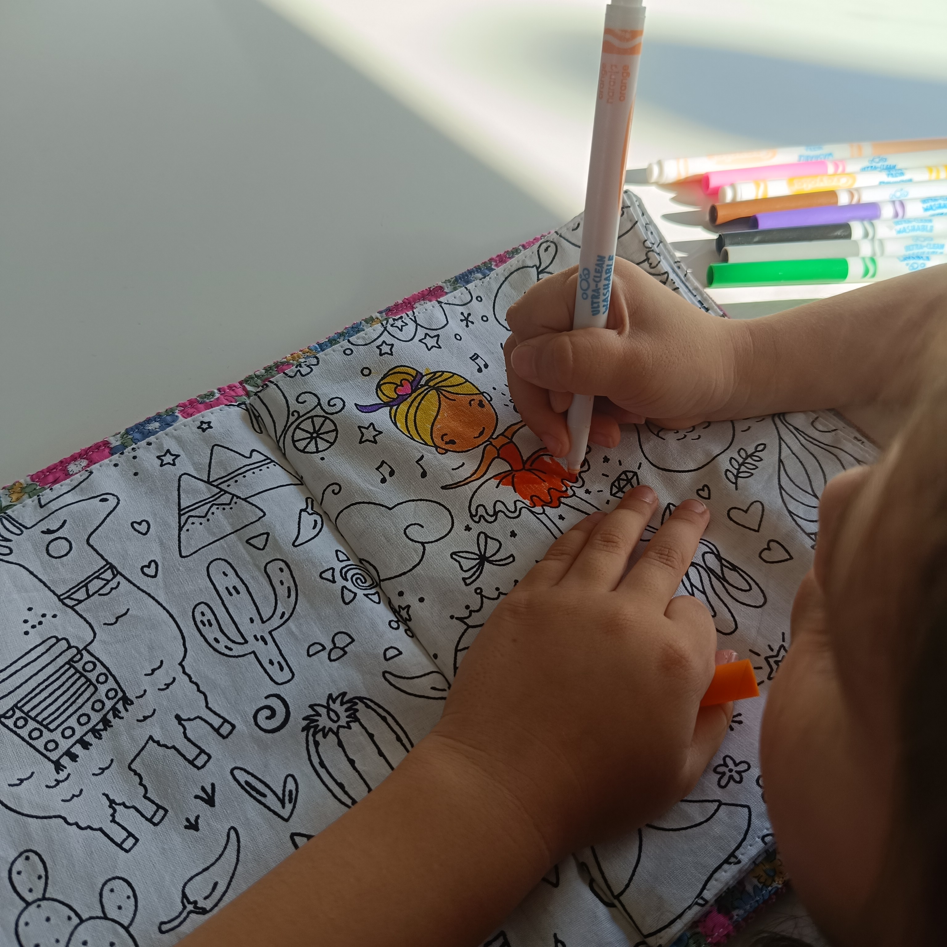 Cahier de coloriage lavable - Thème Animaux