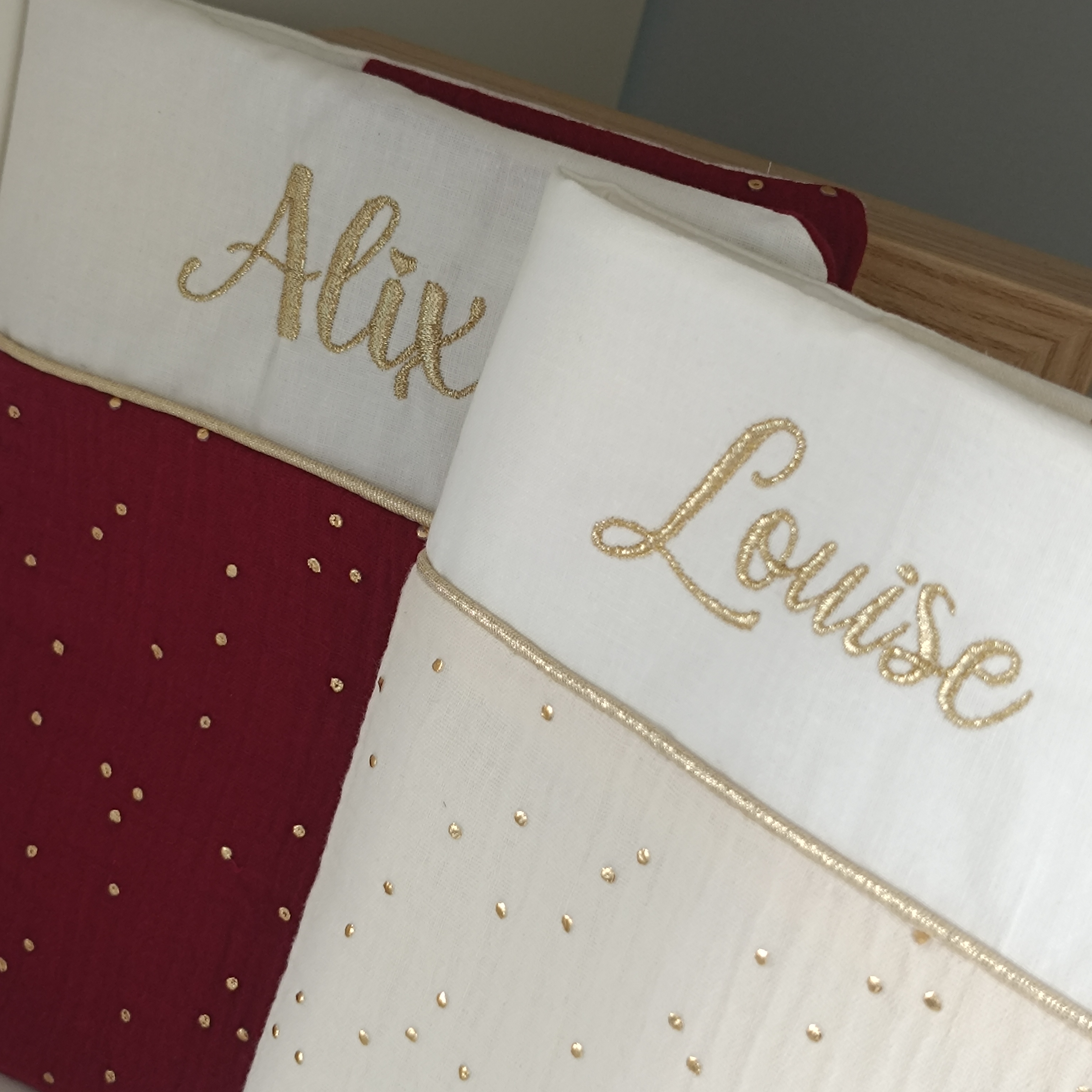 Protège carnet de santé - Bicolore personnalisé