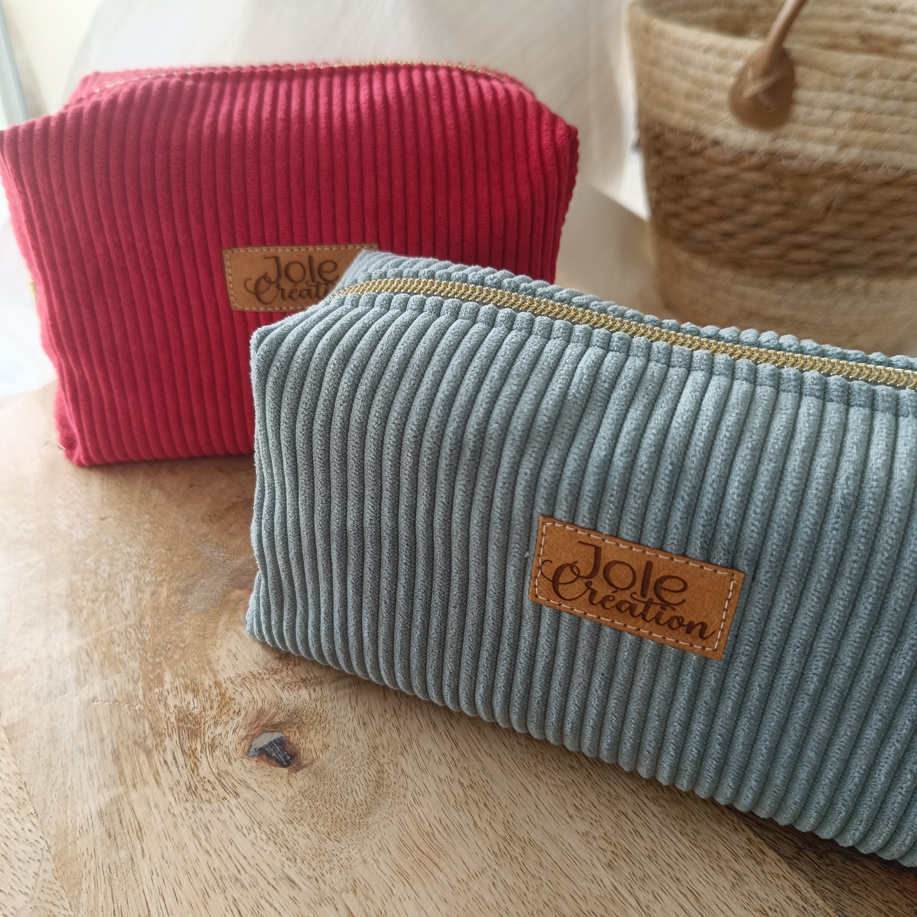 Trousse de toilette femme - Velours Liberty M