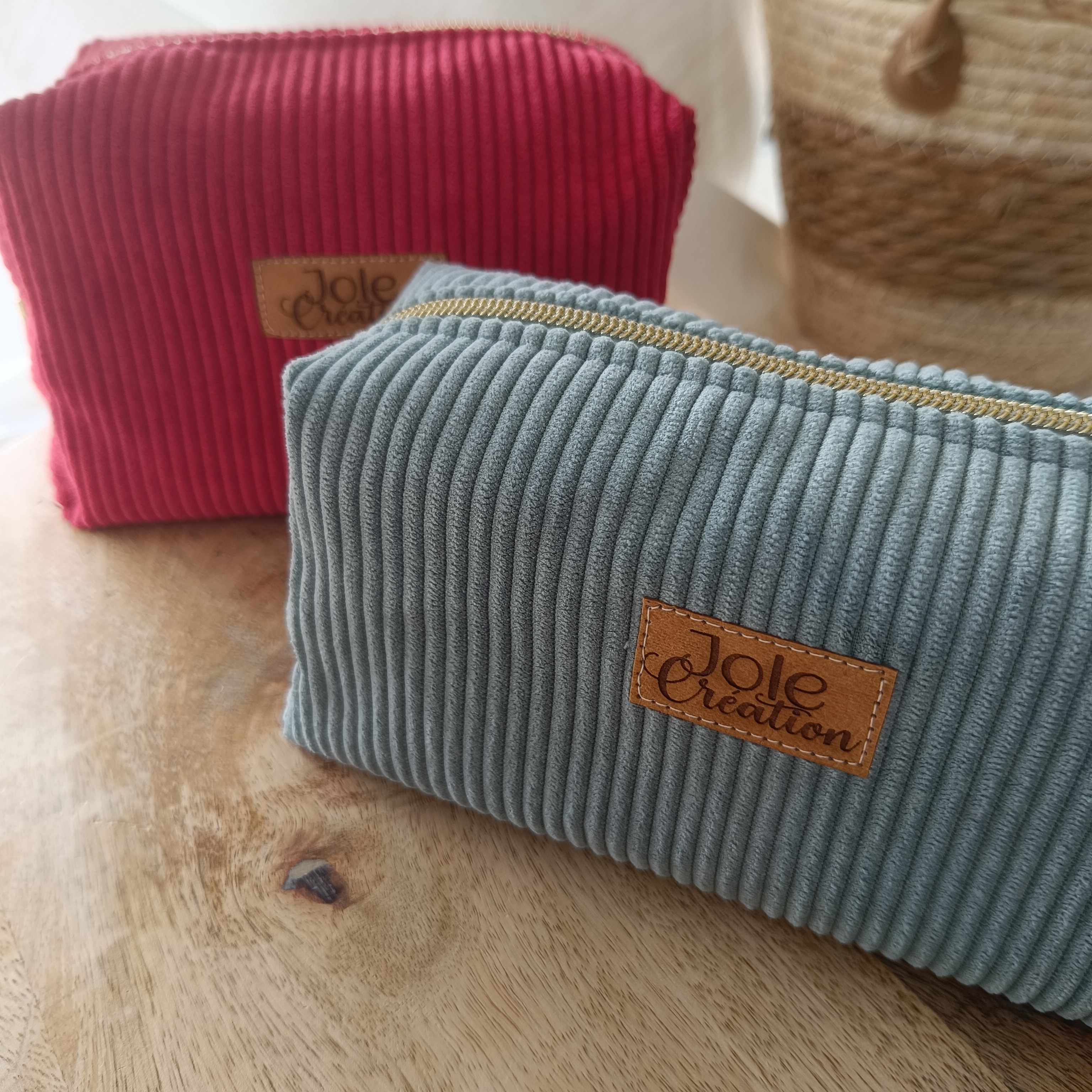 Trousse de toilette femme - Velours Liberty M