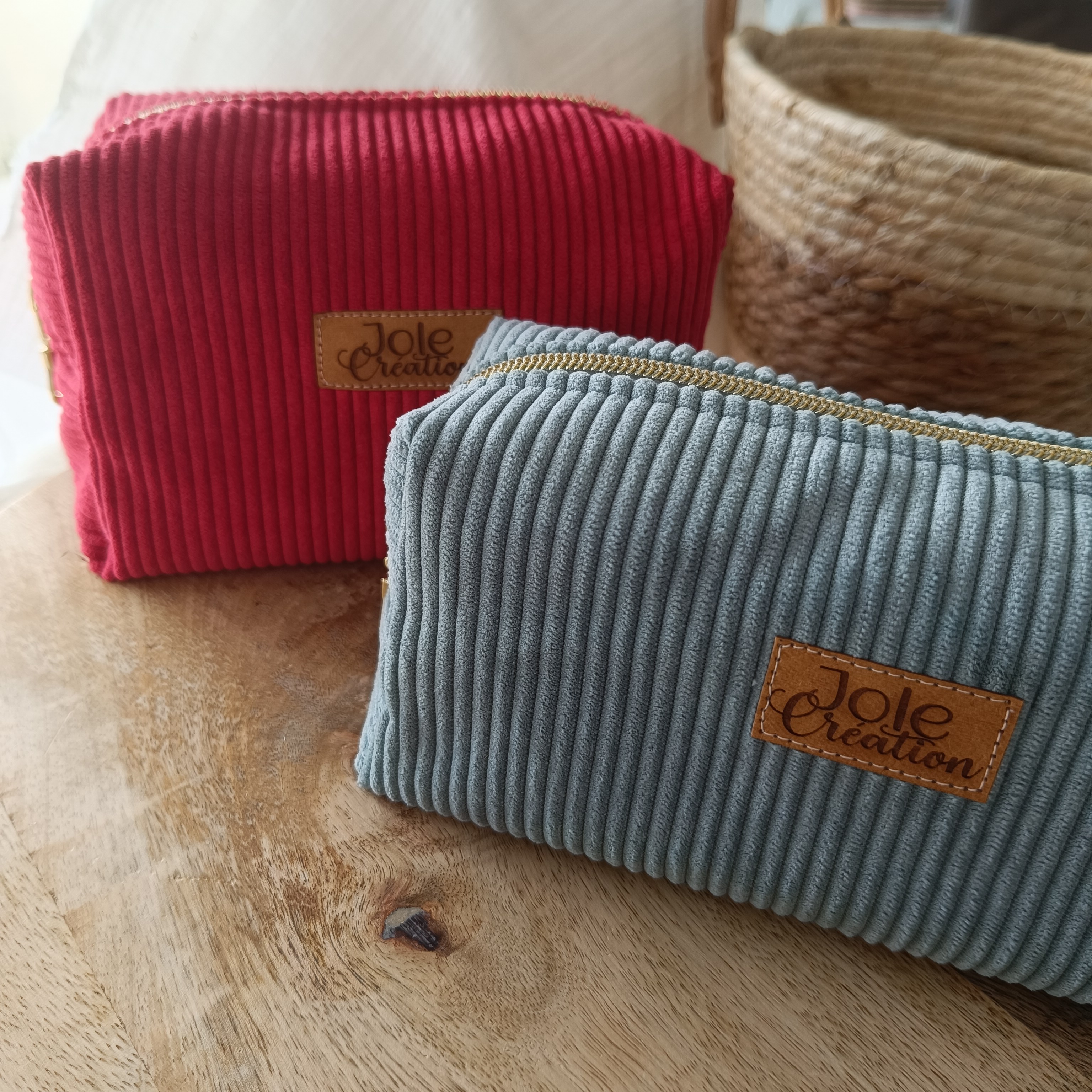 Trousse de toilette femme - Velours Liberty M